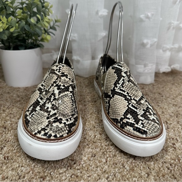 Steve Madden Jalia Snakeskin Slip On Sneakers - Picture 4 of 7